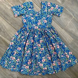 Alice + Ames The Short Sleeve Ballet Dress - French Vintage Floral